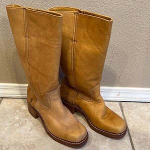 Like New Frye 14L Campus Boots 77050 Banana Sz 7.5